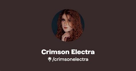 crimsonelectra OnlyFans Leaks 2025