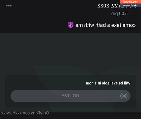 xxbaeaxx OnlyFans Leaks 2025
