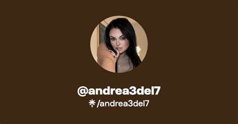 andrea3del7 OnlyFans Leaks 2025