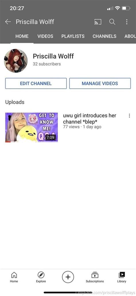 priscillawolffplays OnlyFans Leaks 2025