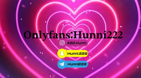 hunni222 OnlyFans Leaks 2025