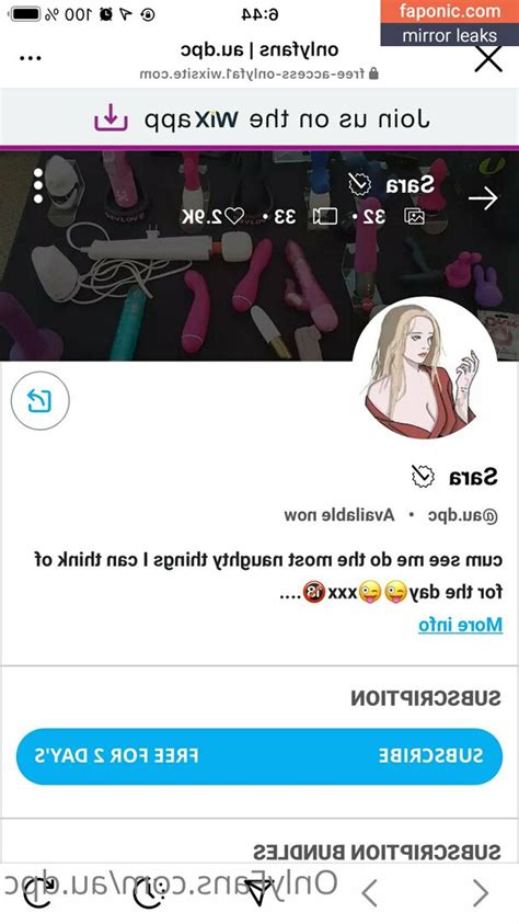 au.dpc OnlyFans Leaks 2025