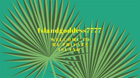 islandgoddess7777 OnlyFans Leaks 2025