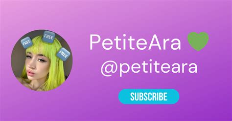 petiteara OnlyFans Leaks 2025