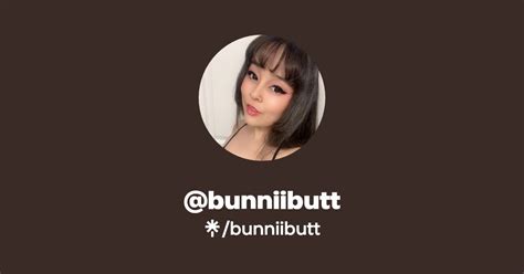 bunniibutt OnlyFans Leaks 2025