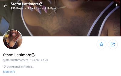 stormlattimoreent OnlyFans Leaks 2025