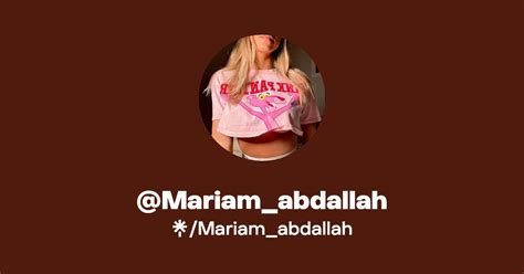 mariam-abdallah-free OnlyFans Leaks 2025