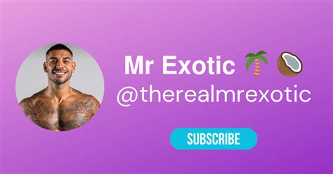 therealmrexoticfree OnlyFans Leaks 2025