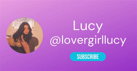 lovergirllucy OnlyFans Leaks 2025