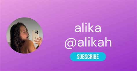 alikah OnlyFans Leaks 2025