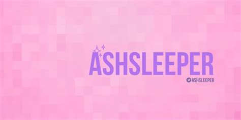 ashsleeper OnlyFans Leaks 2025