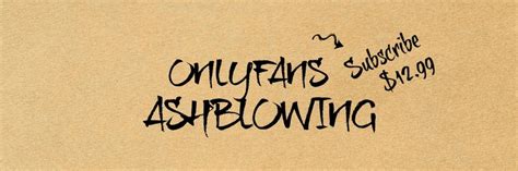 ashblowing OnlyFans Leaks 2025
