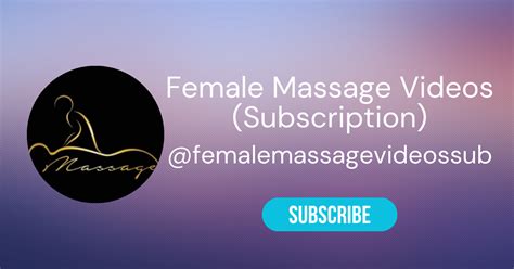 femalemassagevideossub OnlyFans Leaks 2025