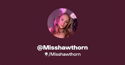 misshawthornvip OnlyFans Leaks 2025