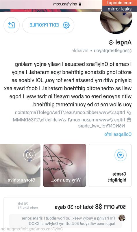 angeloftemptation OnlyFans Leaks 2025