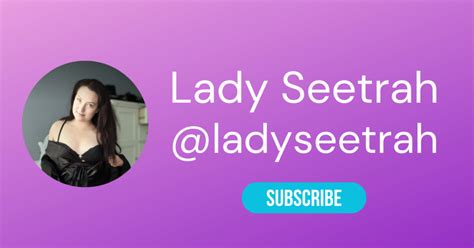 ladyseetrah OnlyFans Leaks 2025