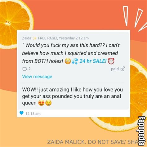 zaidamalick OnlyFans Leaks 2025
