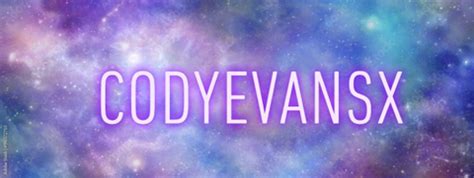 codyevansx OnlyFans Leaks 2025
