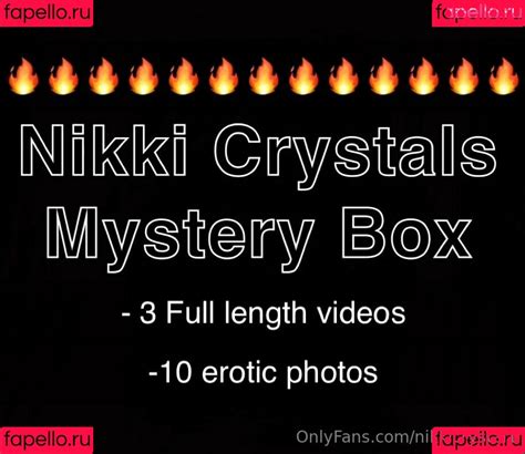 nikkicrystal1 OnlyFans Leaks 2025