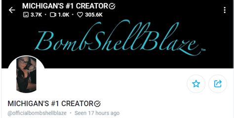 officialbombshellblaze OnlyFans Leaks 2025