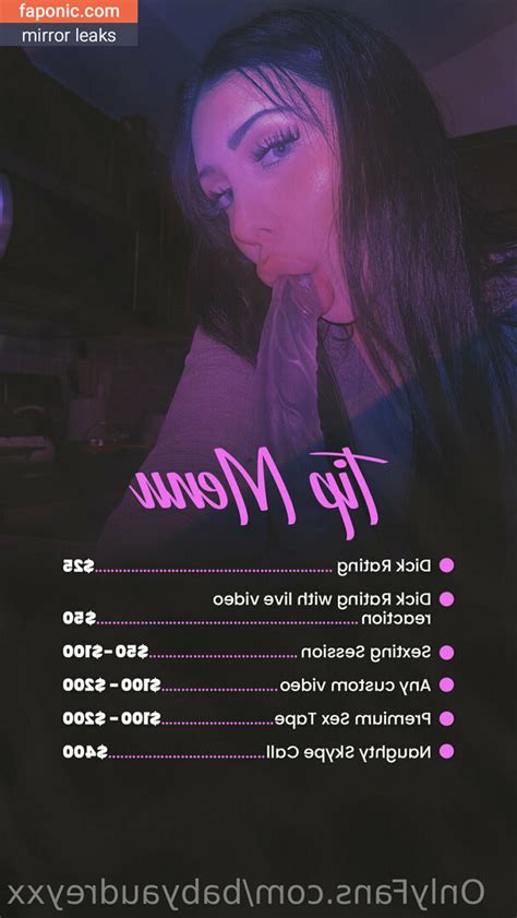 babyaudreyxx OnlyFans Leaks 2025