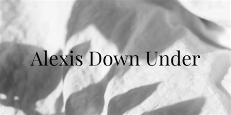alexisdownunder OnlyFans Leaks 2025