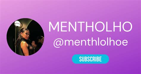 menthlolhoe OnlyFans Leaks 2025