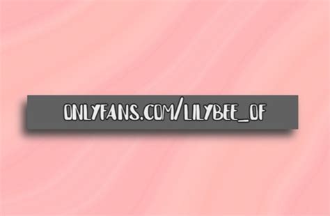 lilybee_of OnlyFans Leaks 2025