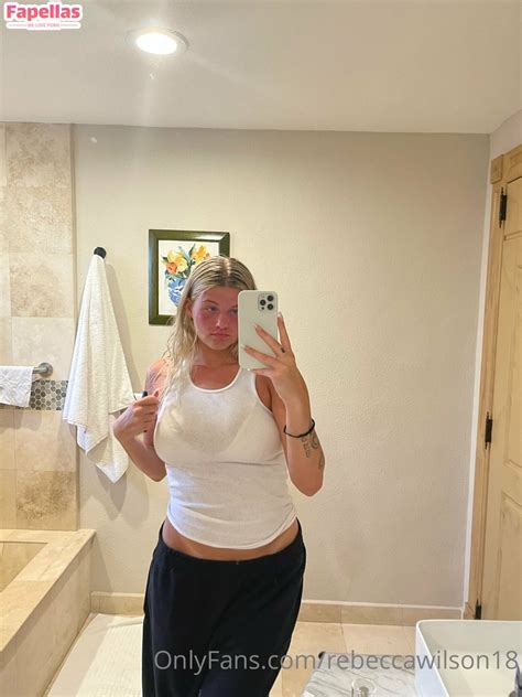 rebeccawilson18 OnlyFans Leaks 2025