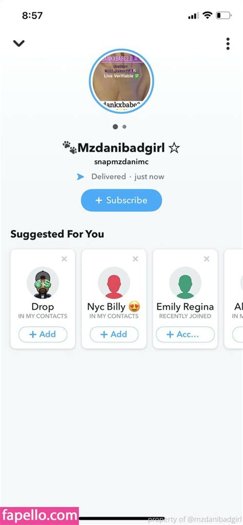 mzdanibadgirl OnlyFans Leaks 2025
