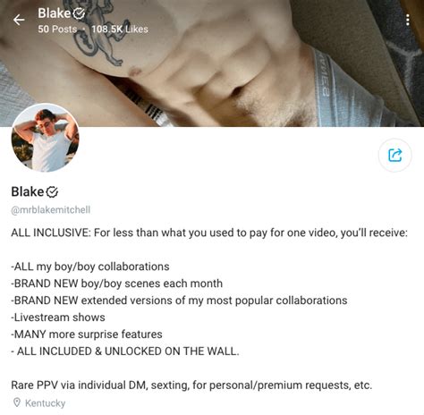 mrblakemitchell OnlyFans Leaks 2025