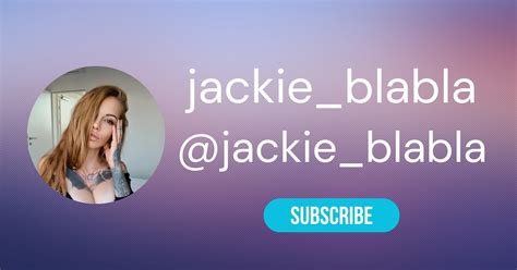 jackie_blabla OnlyFans Leaks 2025