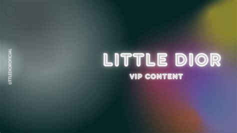 littledior69 OnlyFans Leaks 2025